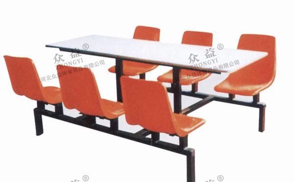 ZY-3312六位连体餐桌